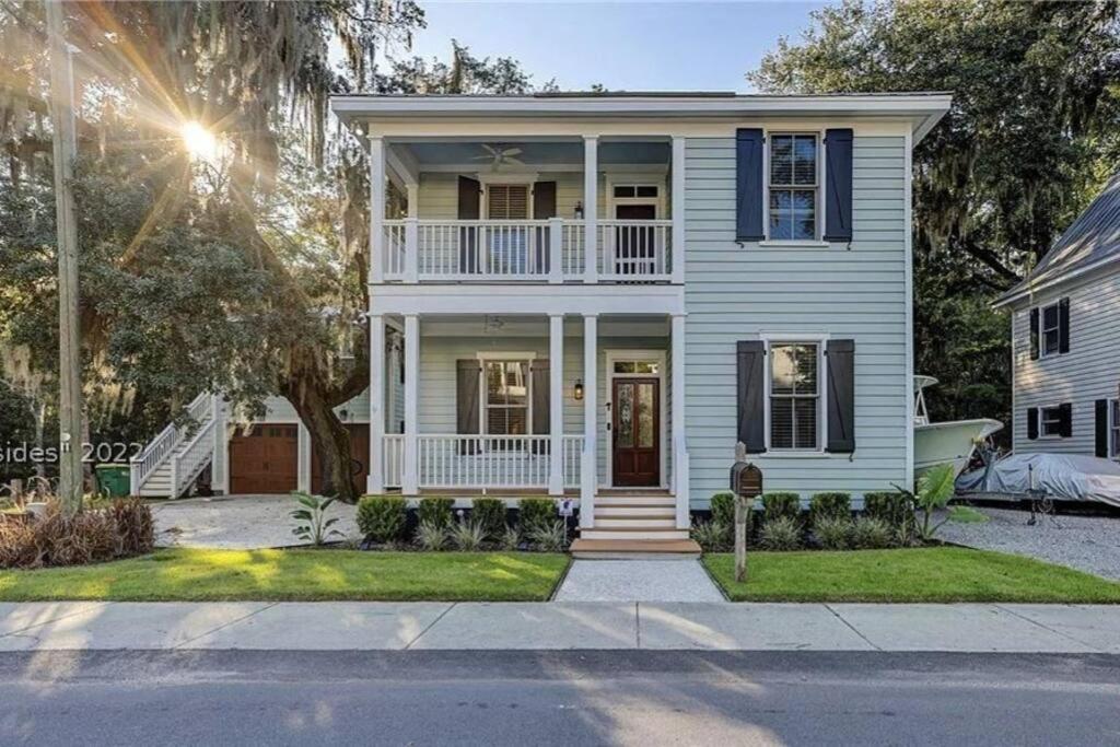 The Bluffton Village Home - 5 Bedroom In Old Town W Carriage Home Exterior foto